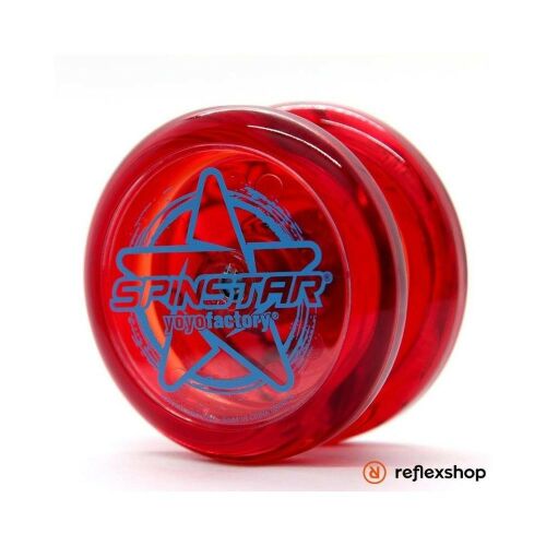 YoYoFactory Spinstar piros yo-yo, kezdőbarát kialakítás - Pörgettyűs játék