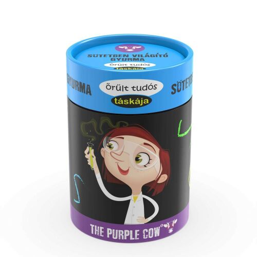 Őrült tudós táskája: Sötétben világító gyurma 146158004