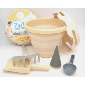 CompacToys - 7 az 1-ben homokozó készlet - Bézs 146158224 - Homokozó játék