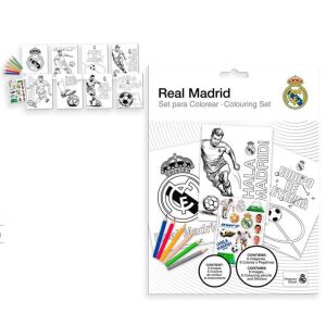 Real Madrid Hala színező szett matricával 146158419 - Gyermek & Ifjúsági könyv