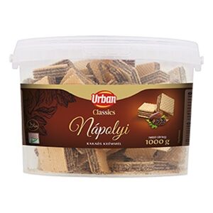 Töltött ostya URBAN Classic kakaós vödrös 1 kg 146158655 - Ostya & Nápolyi