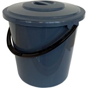 Jotta Nino vödör tetővel 10 l antracit 146158889 - Takarítás