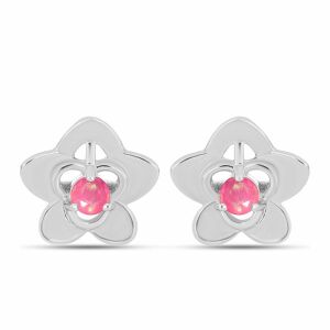 Ezüst Fülbevaló Rózsaszínű Opállal, Y62442 146159563 - Női kiegészítő