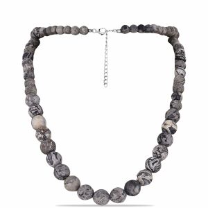 Nugget Nyaklánc Picasso Jáspissal, Y62418 146159560 - Női nyaklánc