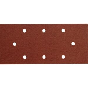 Extol Premium CSISZOLÓPAPÍR, TÉPŐZÁRAS, 93×190 MM, 8 LYUKAS KÉSZLET P80, 10DB/CS 242080