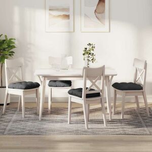 vidaXL Perne de Șezut 4 pcs Gri închis 45 x 45 cm 146178422 - Mobilier de grădină