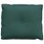 vidaXL Hátpárna Sötétzöld 60 x 19 x 50 cm szövet 146184070