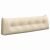 vidaXL Hátpárna Krém 160 x 24 x 50 cm szövet 146184354