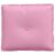 vidaXL Hátpárna Rózsaszín 50 x 19 x 45 cm szövet 146184425
