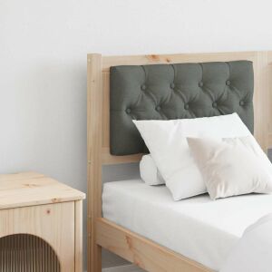 vidaXL Fejtámla Egyéb barna és sötétszürke 140 cm Tömör fenyőfa