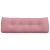 vidaXL Hátpárna Rózsaszín 140 x 24 x 50 cm Bársony 146184552