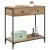 vidaXL Konzolasztal fiókkal Artisan tölgy 75 x 34,5 x 75 cm Faanyag 146189081