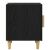 vidaXL Éjjeliszekrény 2 pcs Fekete tölgy 40 x 40 x 50 cm Faanyag 146189855