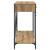 vidaXL Konzolasztal fiókkal Artisan tölgy 100 x 39 x 78,5 cm Faanyag 146190333