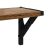 vidaXL Falpolcok polcokkal 2 pcs Öreg fa 60 x 15 x 15,5 cm Faanyag 146190541