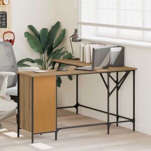 vidaXL Asztal Artisan tölgy 141 x 141 x 75 cm Faanyag 146190622 - Éjjeliszekrény