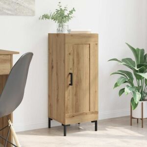 vidaXL Széf Olden Artisan tölgy 34,5 x 34 x 90 cm Műszaki fa és vas 146191366 - Bútor