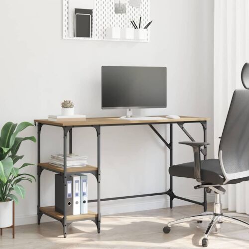 vidaXL Asztal Artisan tölgy 120 x 50 x 75 cm Faanyag 146191486