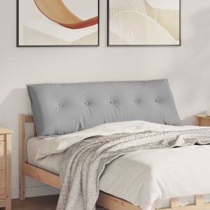 vidaXL Hátpárna Felhőszürke 140 x 19 x 50 cm szövet 146192151 - Díszpárna