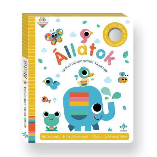 Állatok – Interaktív képeskönyv az érzékek fejlesztésére 146196141