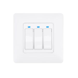 SmartHome WS323 Smart Wome Triple Smart Switch, W-Fi, TuyaSmart APP, Amazon Alexa / Google Home kompatibilis, fehér 146204655 - PNI