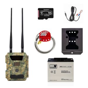 Ловна камера PNI Hunting 400C PRO 24MP, с 64GB карта, калъф и защитен кабел, 18Ah външна батерия и U захранващ кабел са включени 146204657 - Спорт и свободно време