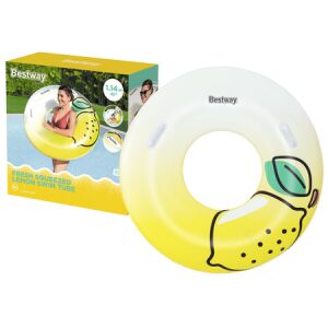 Felfújható citrom úszógumi 114 cm Bestway 3644821246 146204972 - Felnőtt úszógumi