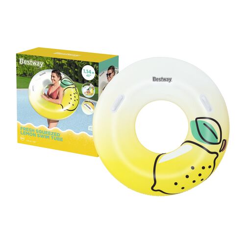 Felfújható citrom úszógumi 114 cm Bestway 3644821246