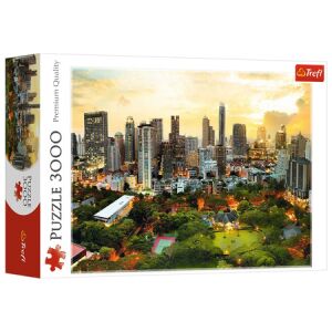 Rejtvény – 3000 – Naplemente Bangkokban Trefl 33060- 27839 146205405 - Puzzle