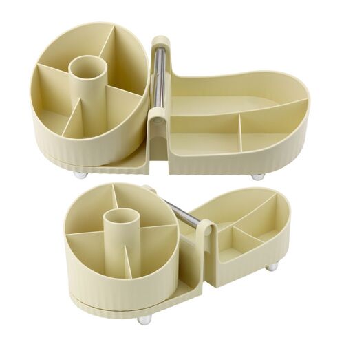 Kozmetikai szervező Irodai kiegészítők fogantyú bézs 21732 146205613