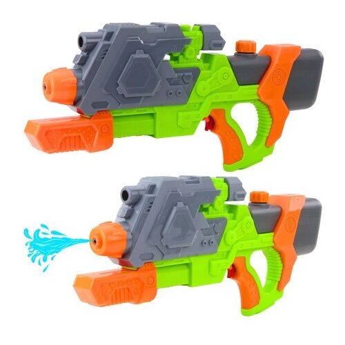 Mechanikus Pumpás Vízipisztoly Zöld-Narancs 50 cm 23481 146206035