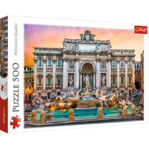 Rejtvény 500 darab Trevi-kút, Róma Trefl 37292 26516 146206156 - Puzzle & Kirakó