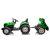 HC-306 akkumulátoros traktor utánfutóval, világoszöld, 24V 25073 146206904