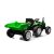 HC-306 akkumulátoros traktor utánfutóval, világoszöld, 24V 25073 146206904