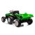 HC-306 akkumulátoros traktor utánfutóval, világoszöld, 24V 25073 146206904