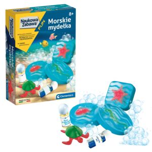 Tudományos szórakoztató tengeri szappankészlet lengyel nyelvű Clementoni 50709 – 28522 146207285 - Tudományos és felfedező játék