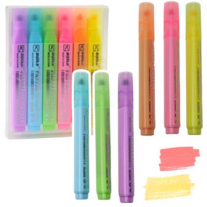 Marker készlet Iskolai irodai színes 6db. – 21502 146207347 - Írószer