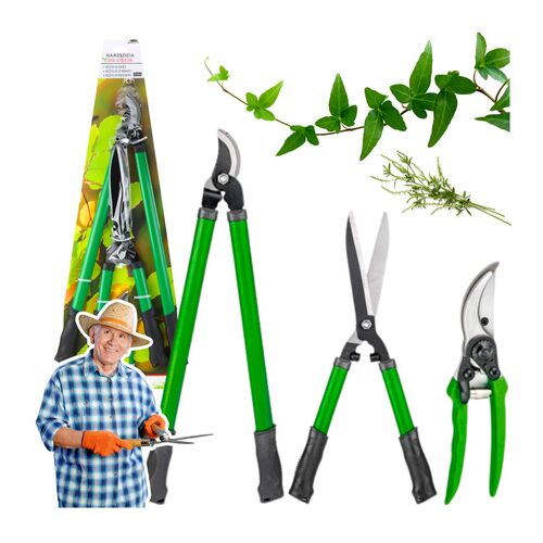 Kerti sövénynyíró olló készlet tokkal 3 db. – 26726 146207716