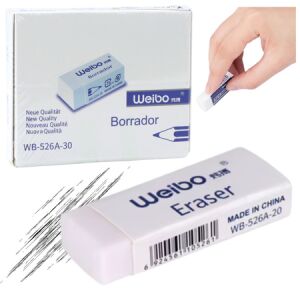 Fehér iskolai irodai radír WB-526A -30 4cm- 22411 146208910 - Radír