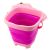 Összecsukható szilikon strandvödör unikornis rózsaszín- 23753 146210123