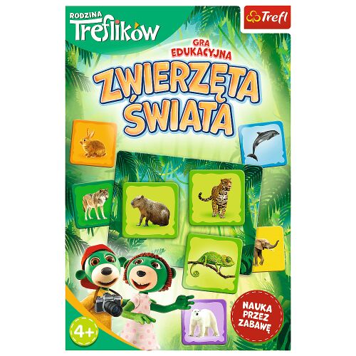 Gyermekjáték Állatok a világból Treflik Család 02337 lengel 146210346 - Társasjáték