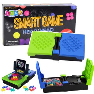 Oktató logikai játék, fej-fej melletti labdák mintái kártyákkal- 25127 146210962 - Logikai játék