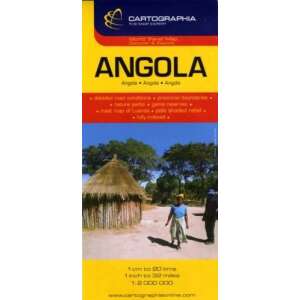 Angola útitérkép 1:2000000 - 1:2 000 000 45498572 