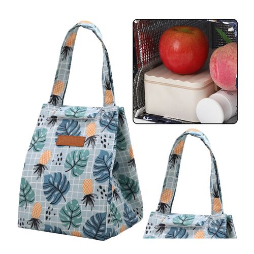 Hőszigetelő reggeliző táska ebéd táska ananász levelek 25cm – 21578 146211115