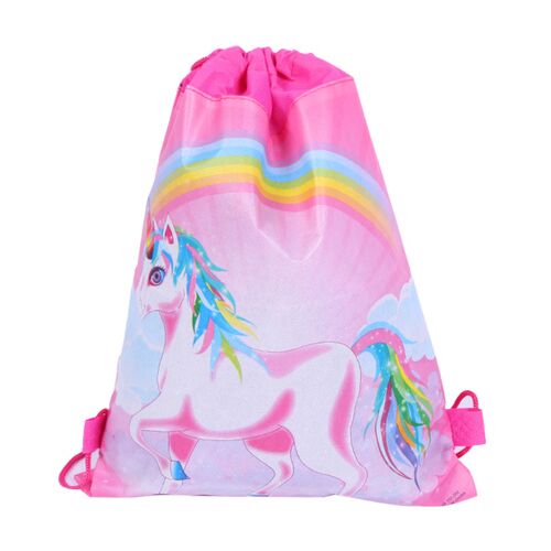 Iskolai Cipőtáska Tornaruha Szivárványos Unikornis 35×27 cm – 24885 146212472