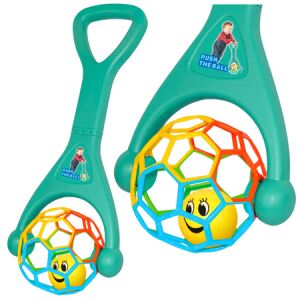 Tológolyó elasztikus golyóval Csörgő türkiz golyóval – 22839 146214490 - Fejlesztő játék babáknak