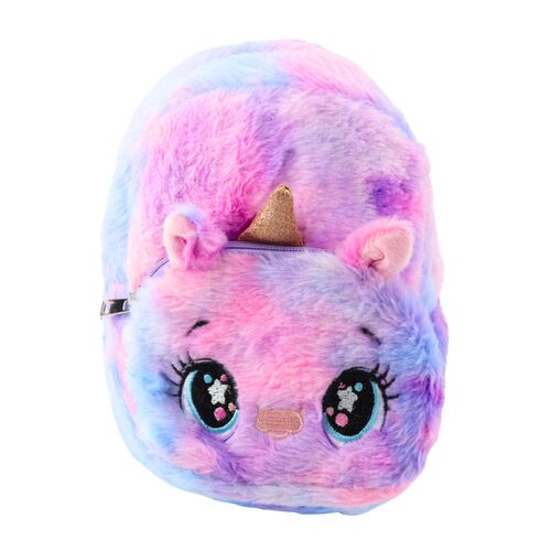 Gyerek Plüss Unikornis Hátizsák Kék és Rózsaszín Pasztellszínben 20cm 3L – 21774 146214817