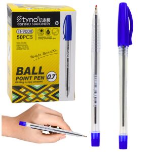 Golyóstoll kupakkal, kék tintás hegy, 0,7 mm 21505 146214864 - Toll & Ceruza