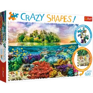 Puzzle – 600 őrült alakzat – Trópusi sziget 11113 26541 146215045 - Puzzle & Kirakó