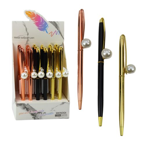 Fém golyóstoll automata Pearl Blue tinta 1.0mm – 21567